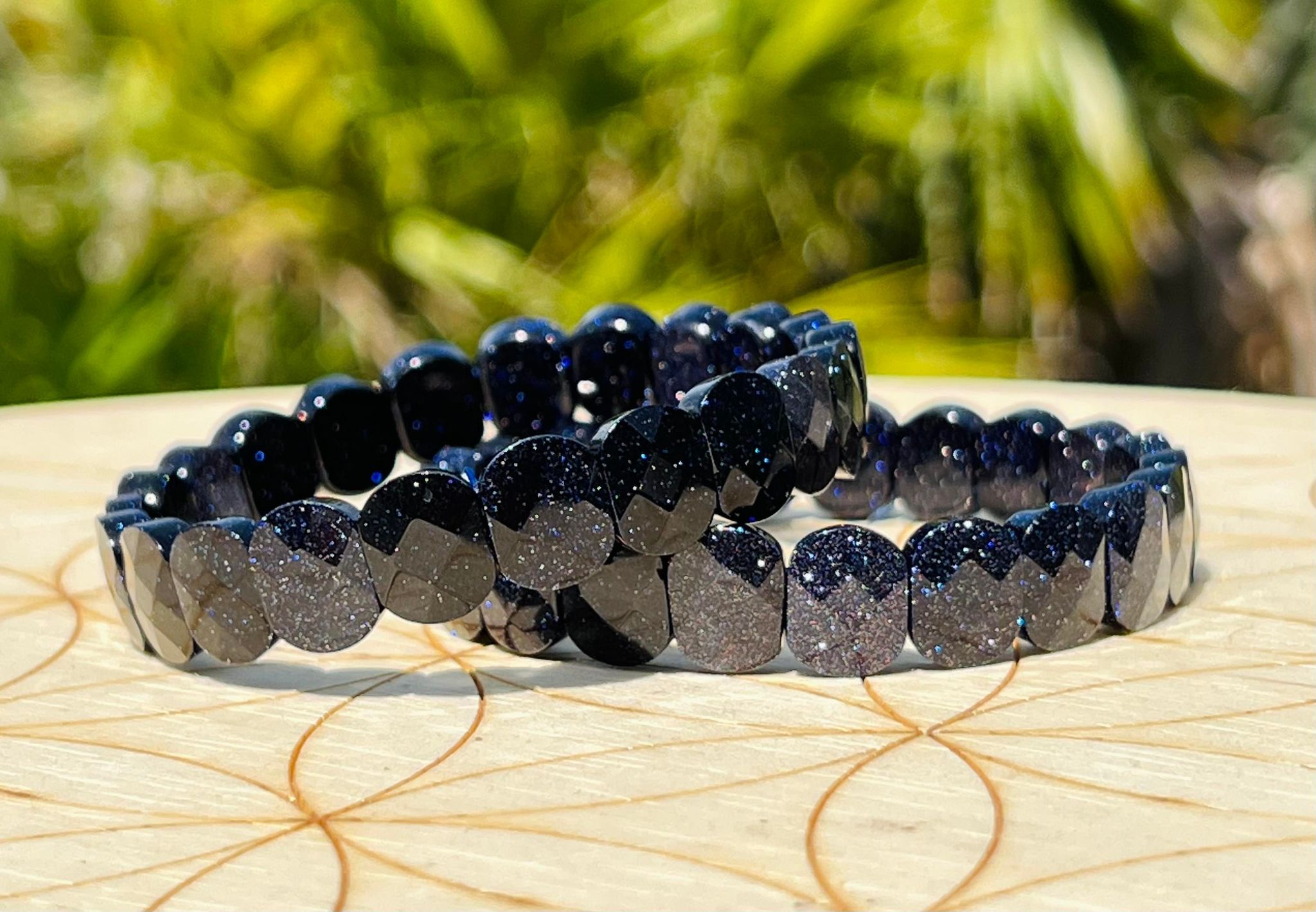 Blue Goldstone Bracelet