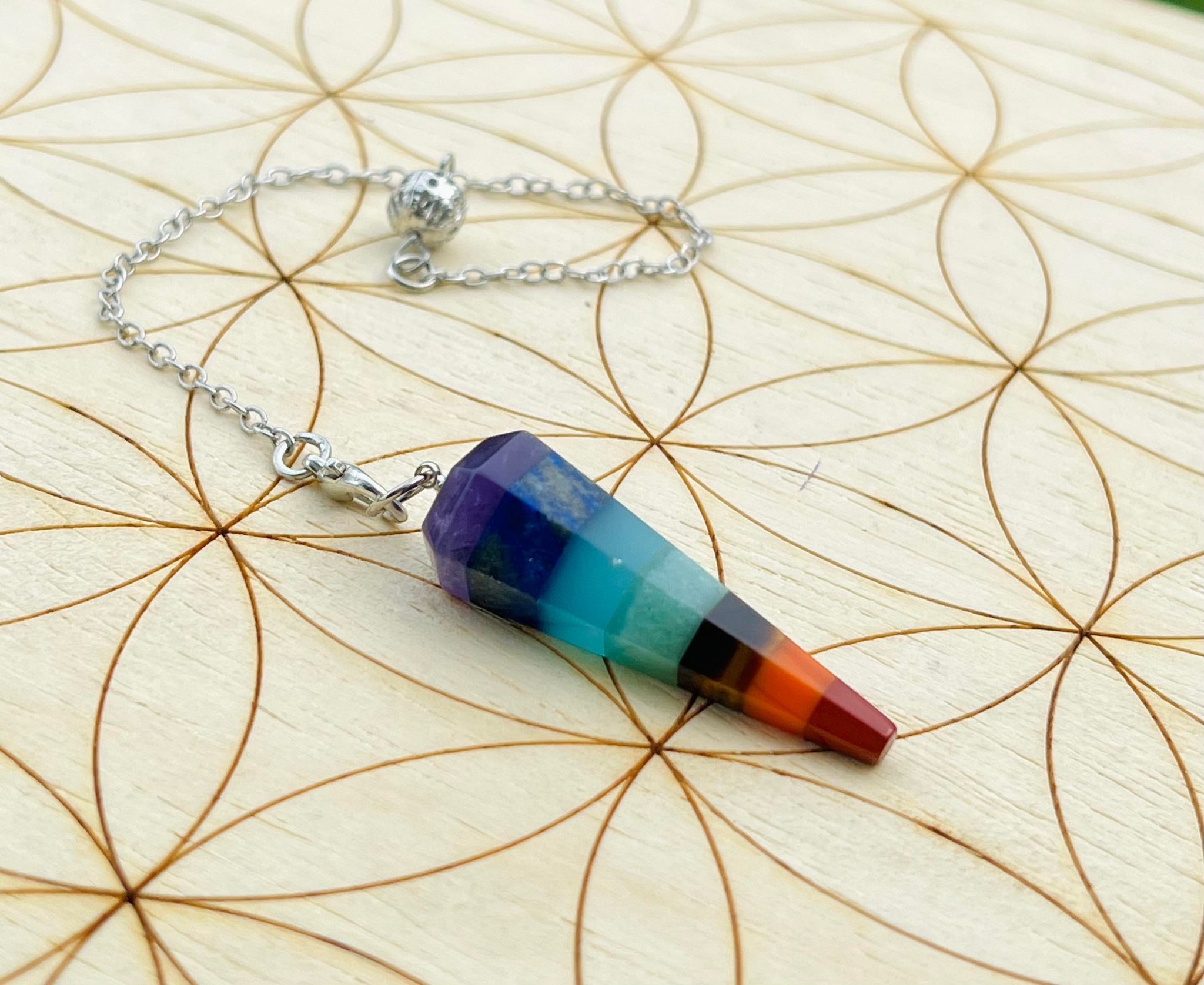 Chakra Stone Pendulum