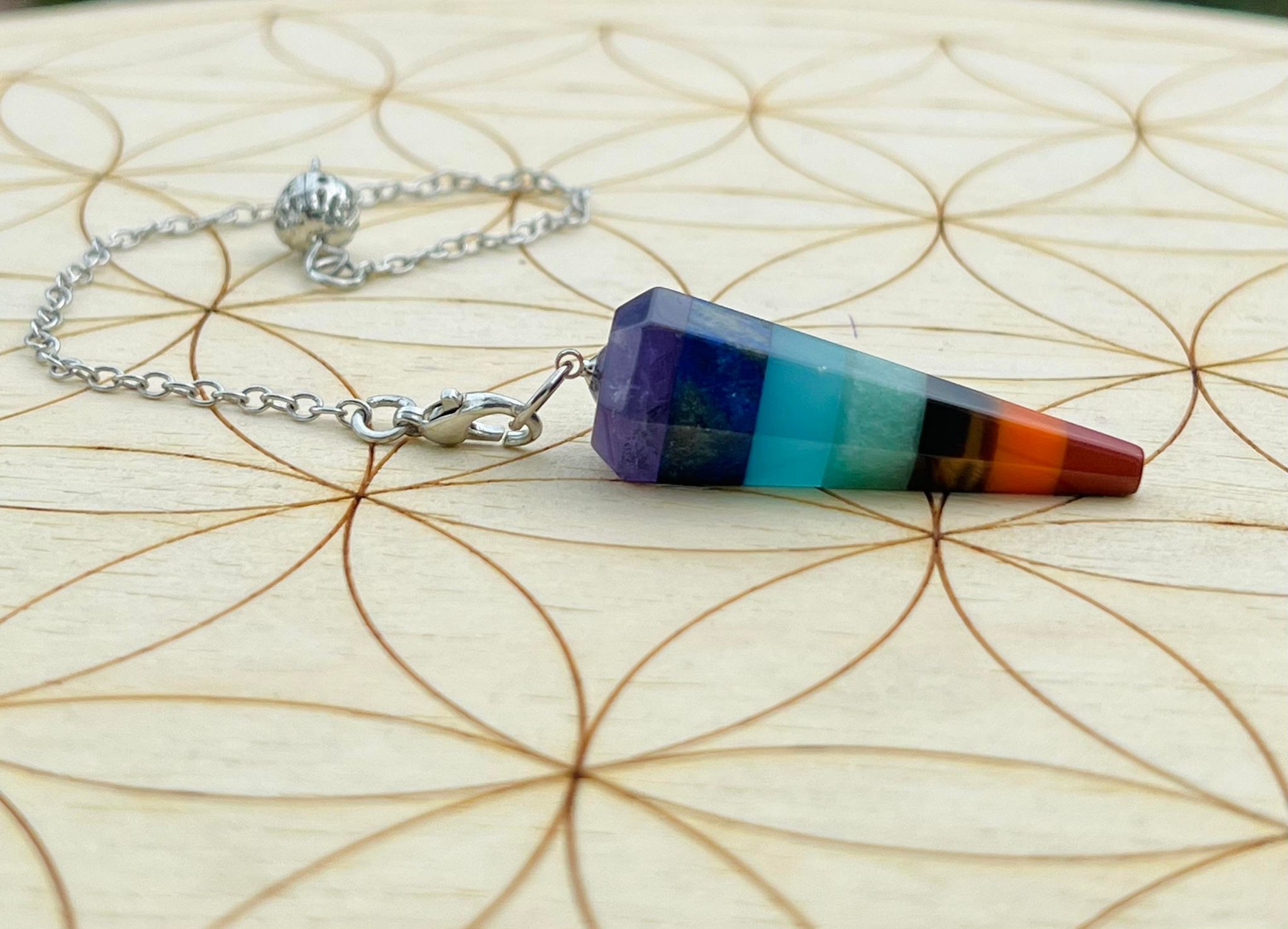 Chakra Stone Pendulum