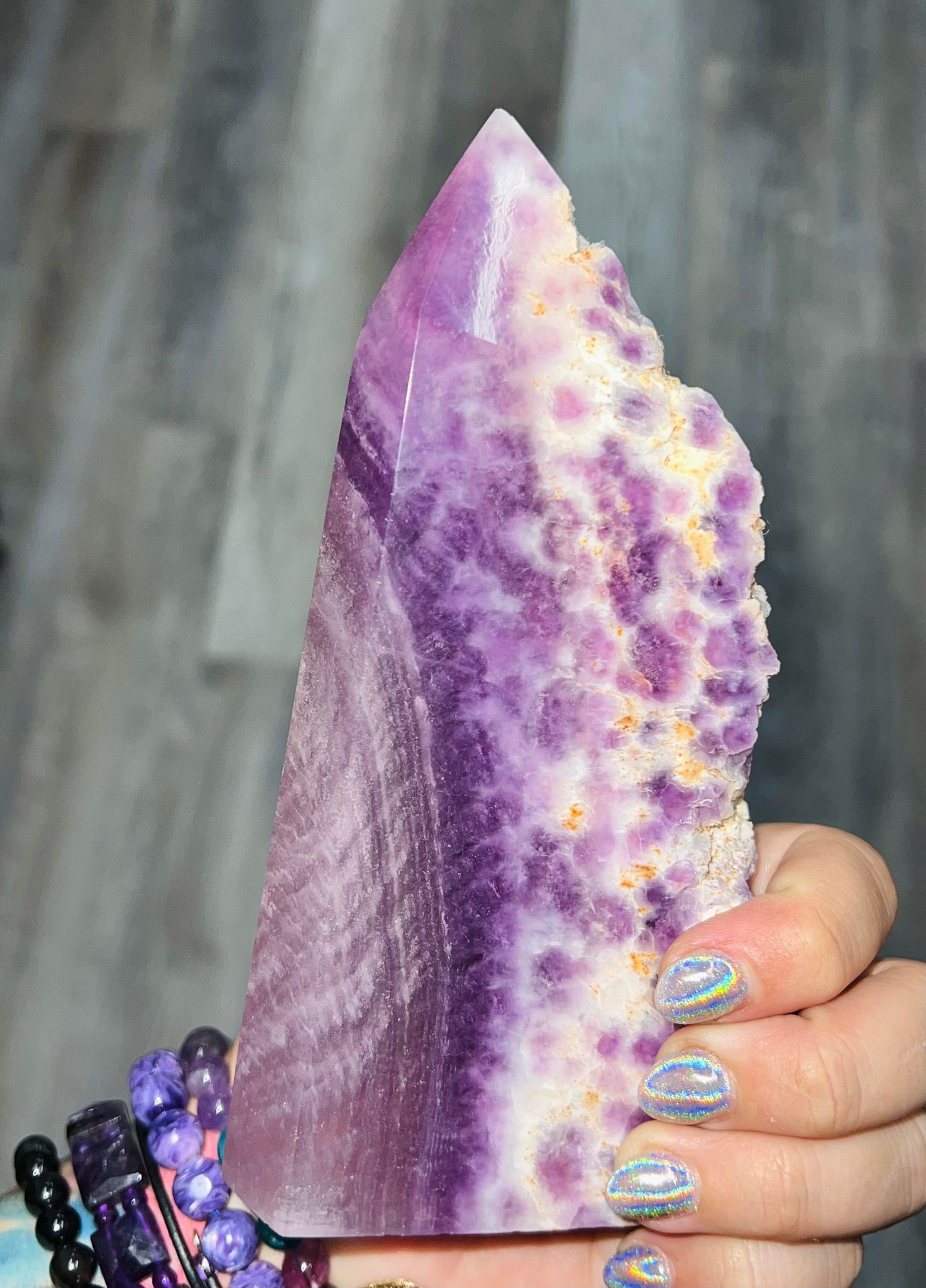 Purple Fluorite Tower (large)