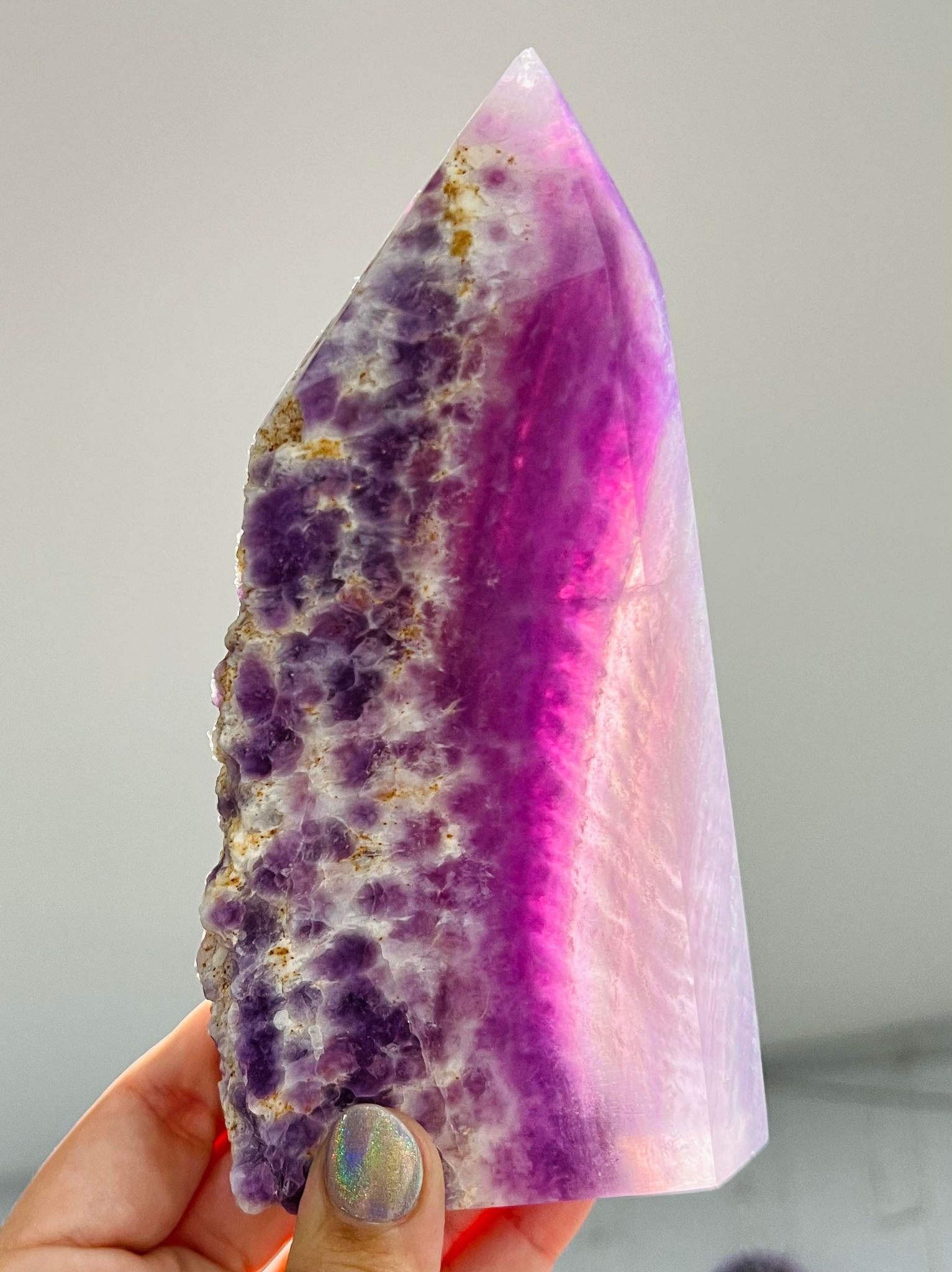 Purple Fluorite Tower (large)