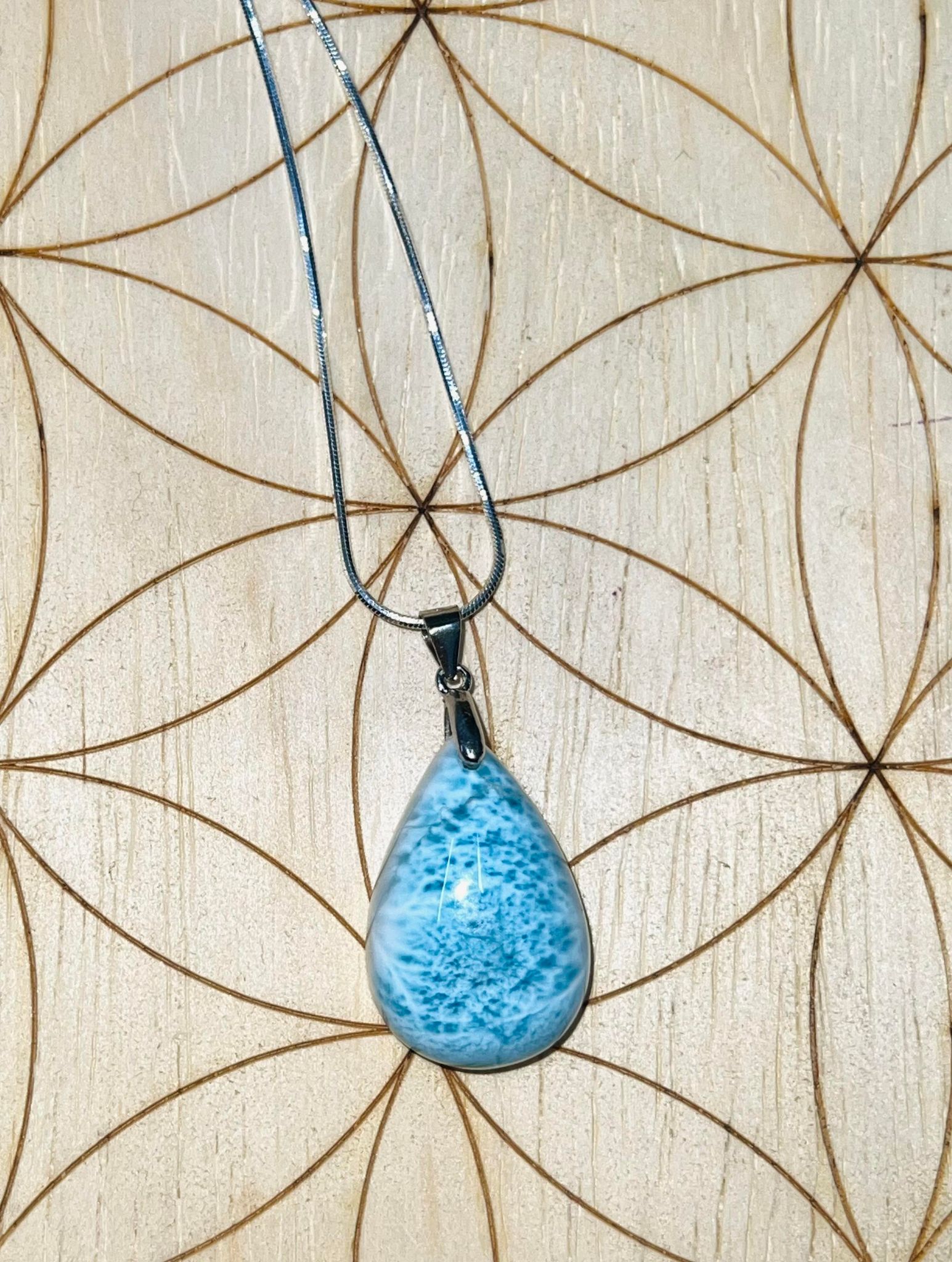 Larimar Pendant