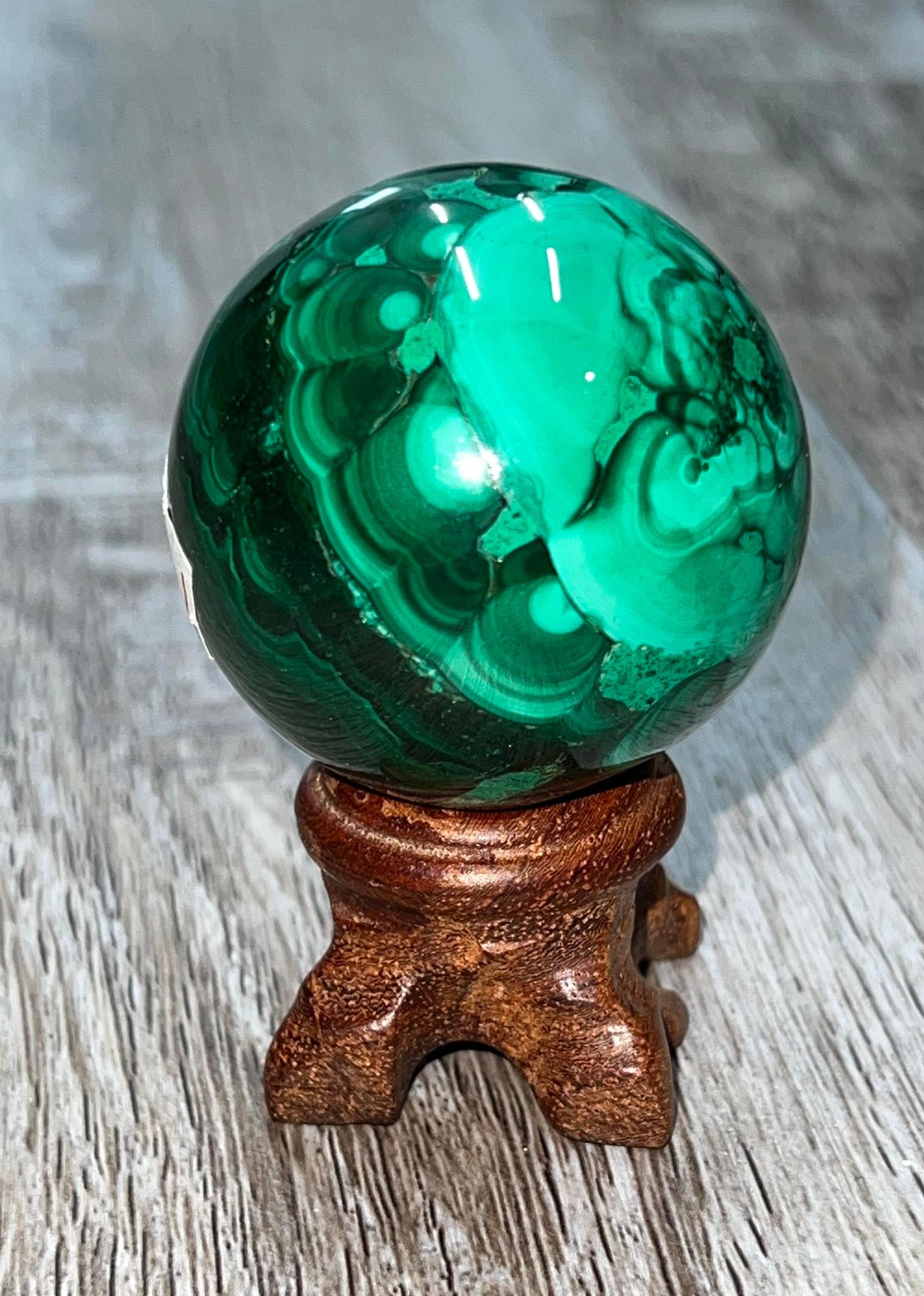 Malachite Sphere