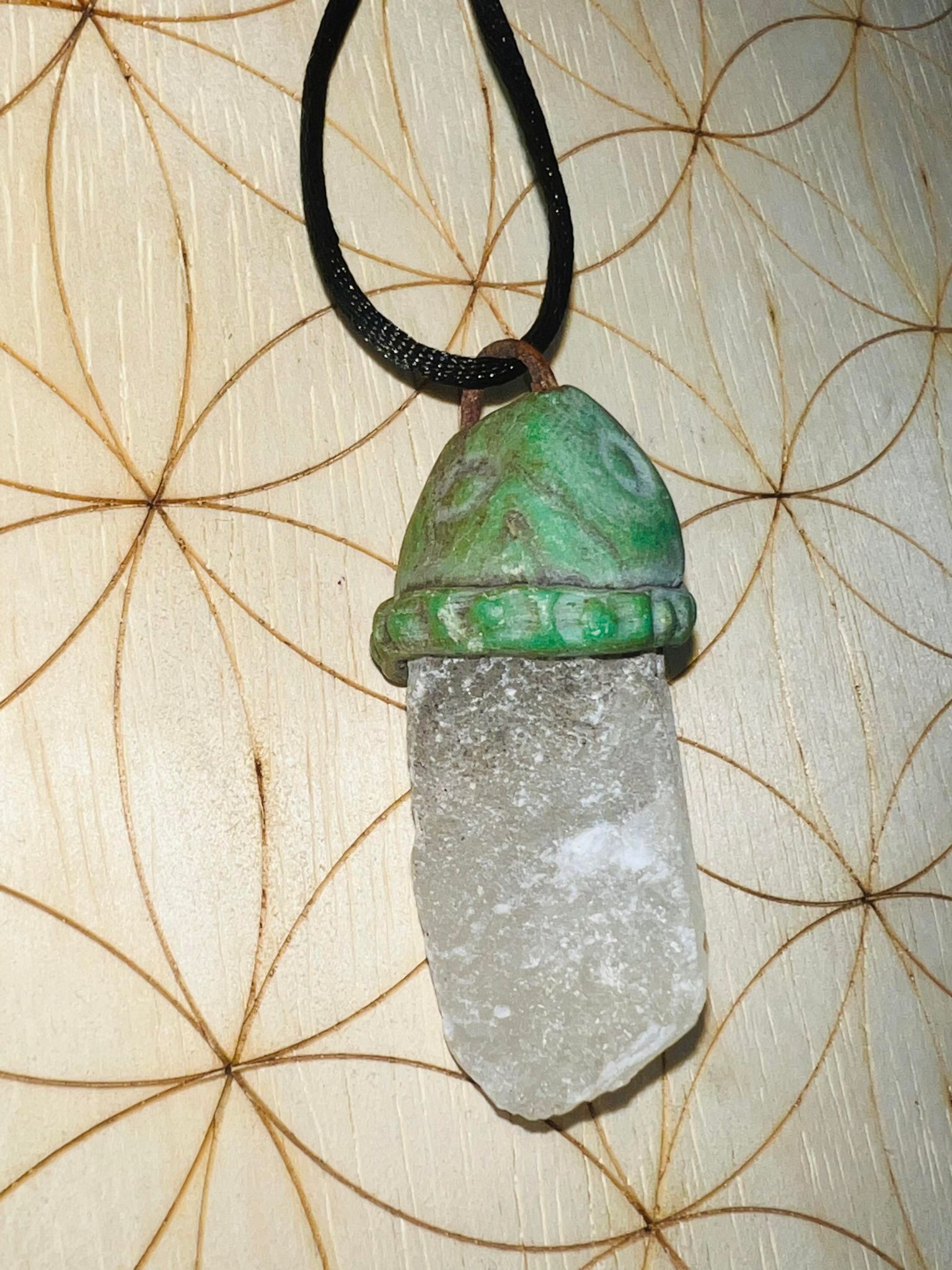 Raw Quartz Necklace