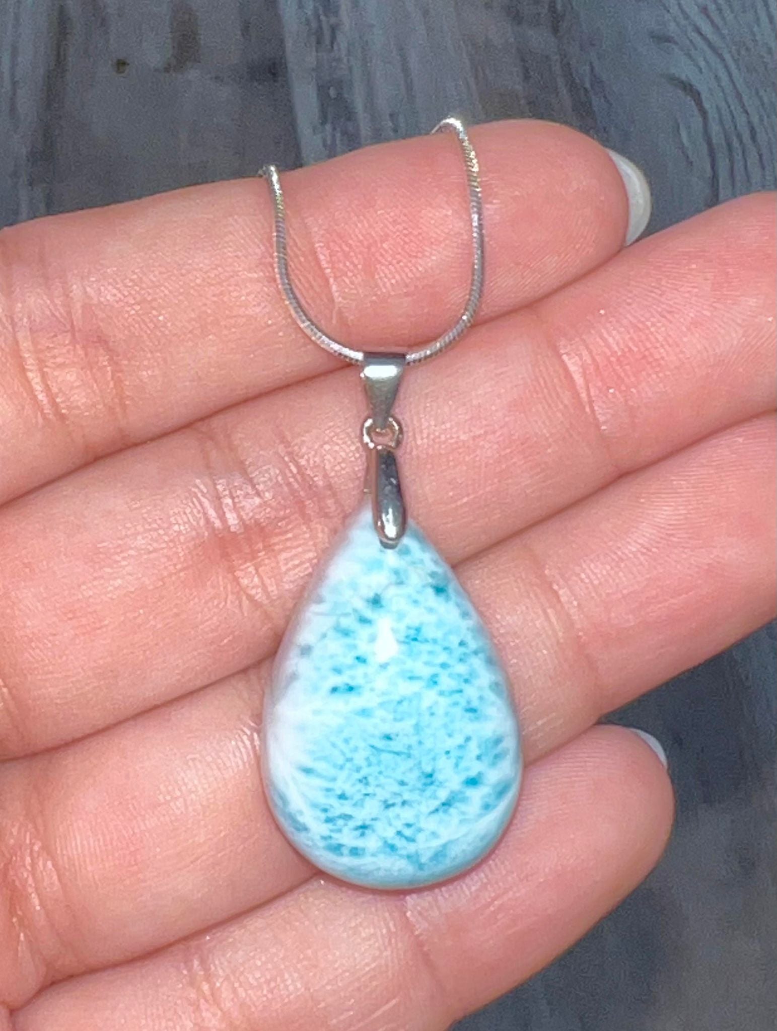 Larimar Pendant