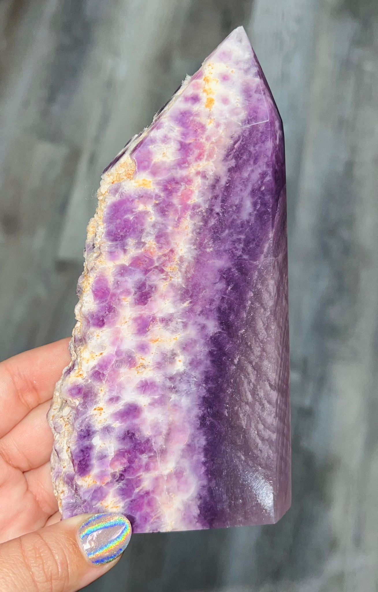 Purple Fluorite Tower (large)