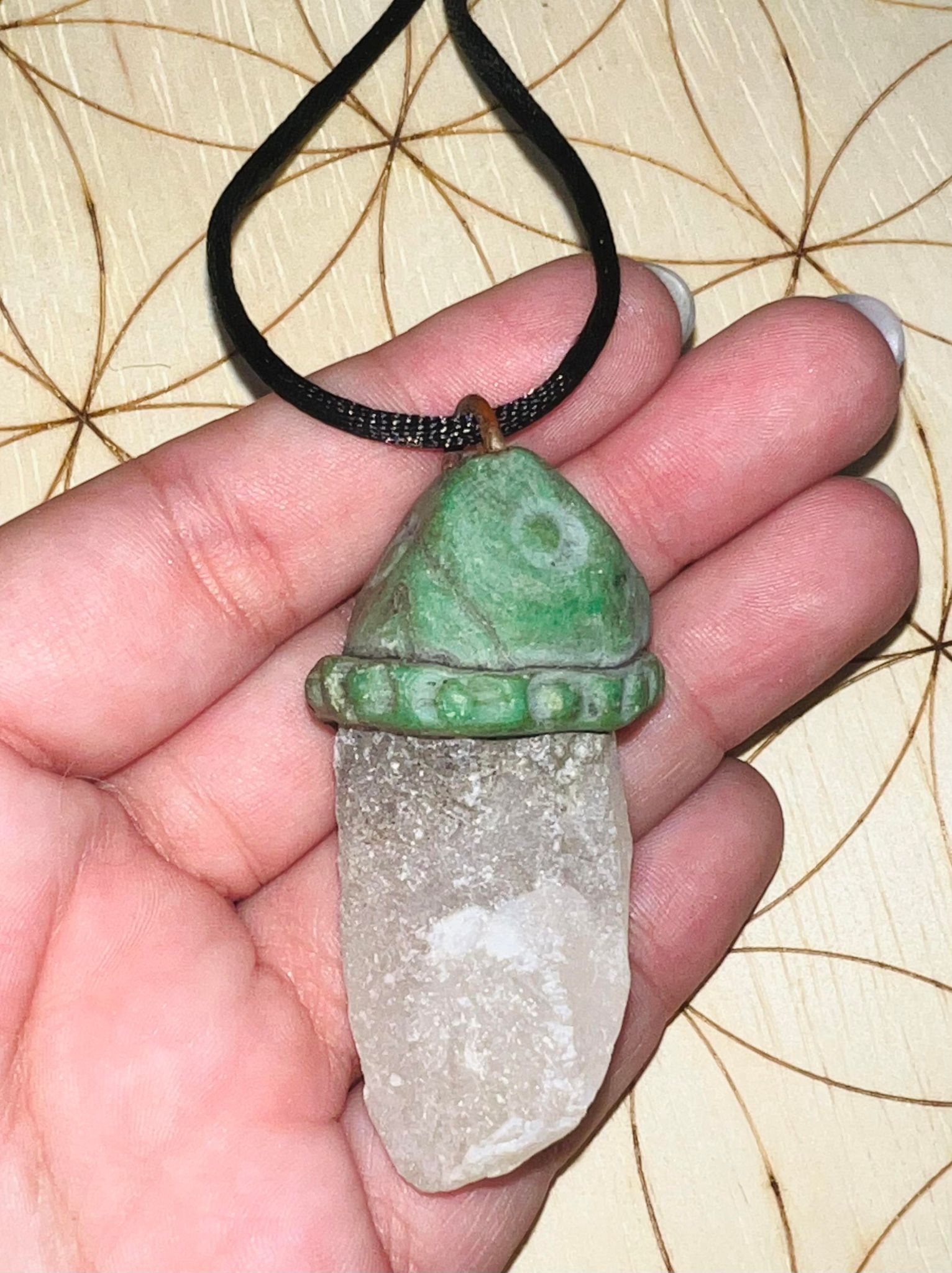 Raw Quartz Necklace