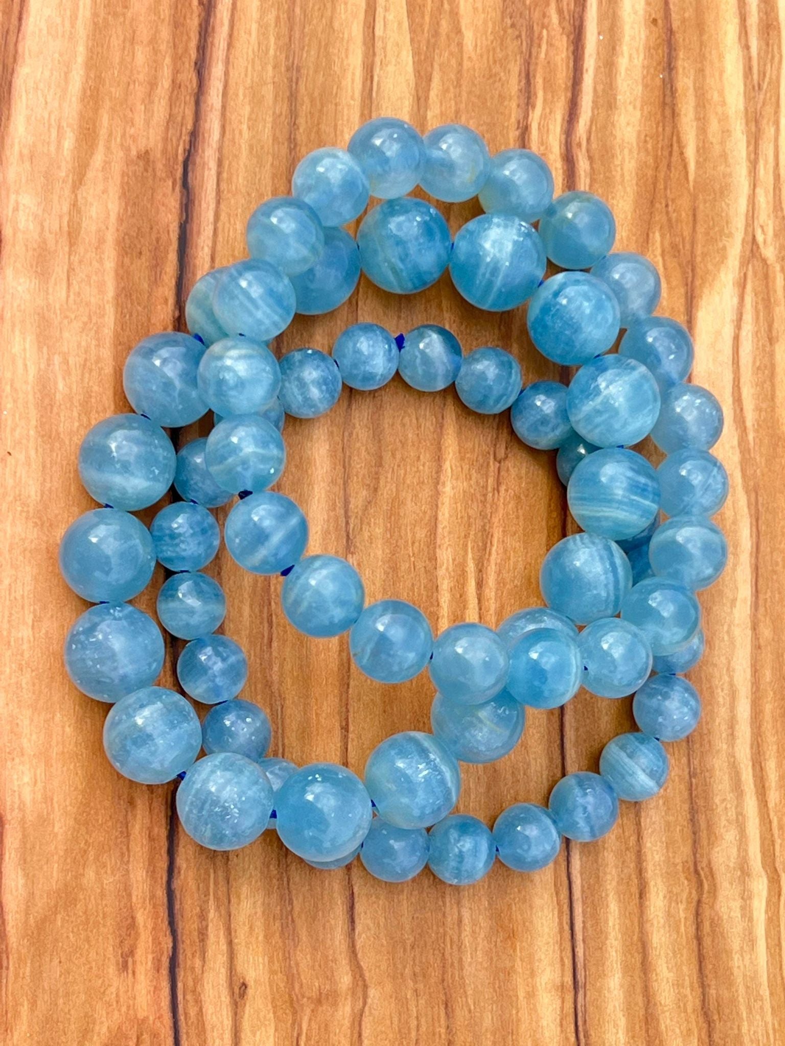 Blue Onyx Bracelet AAA Quality