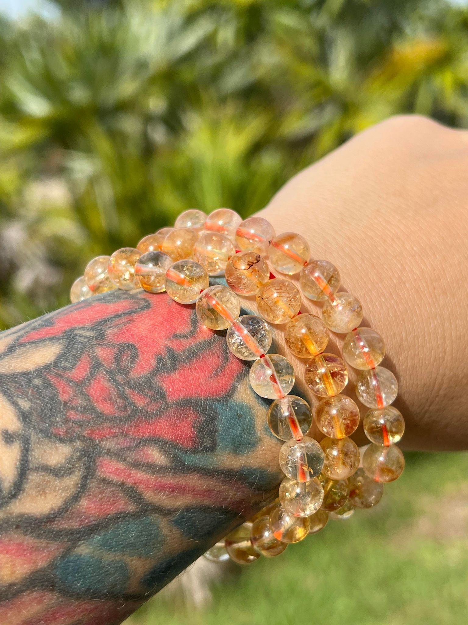 Citrine bracelet