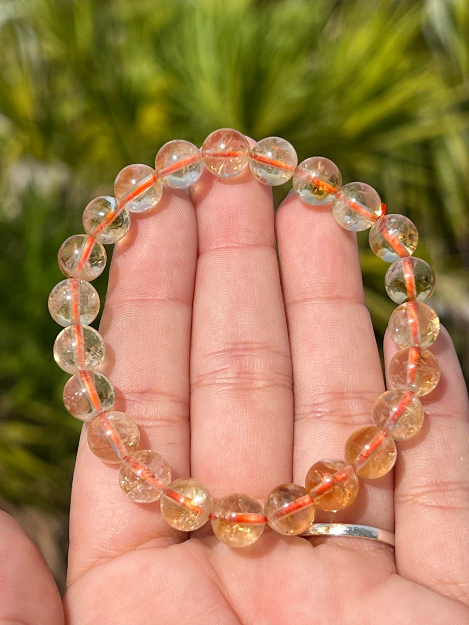 Citrine bracelet