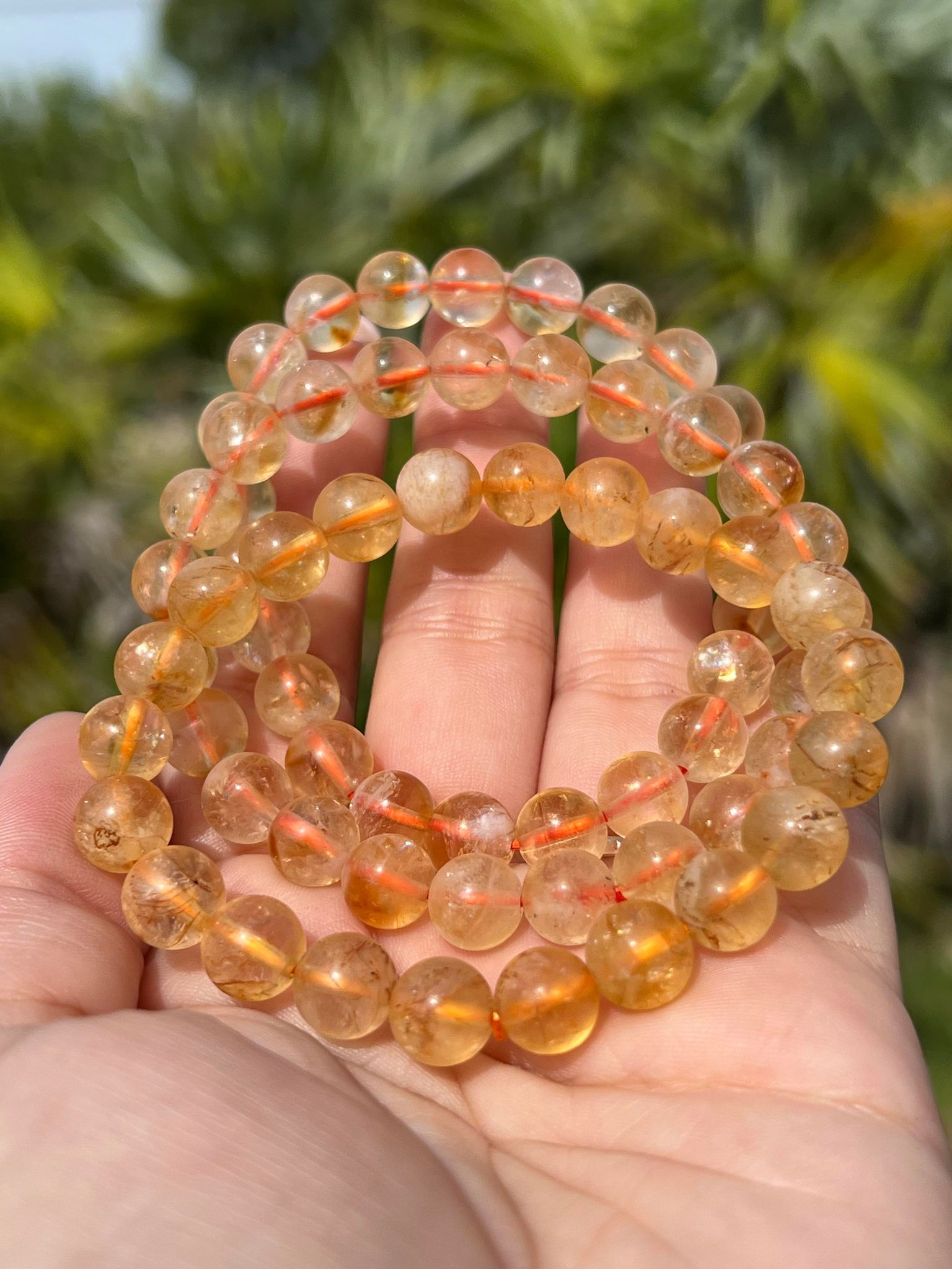 Citrine bracelet