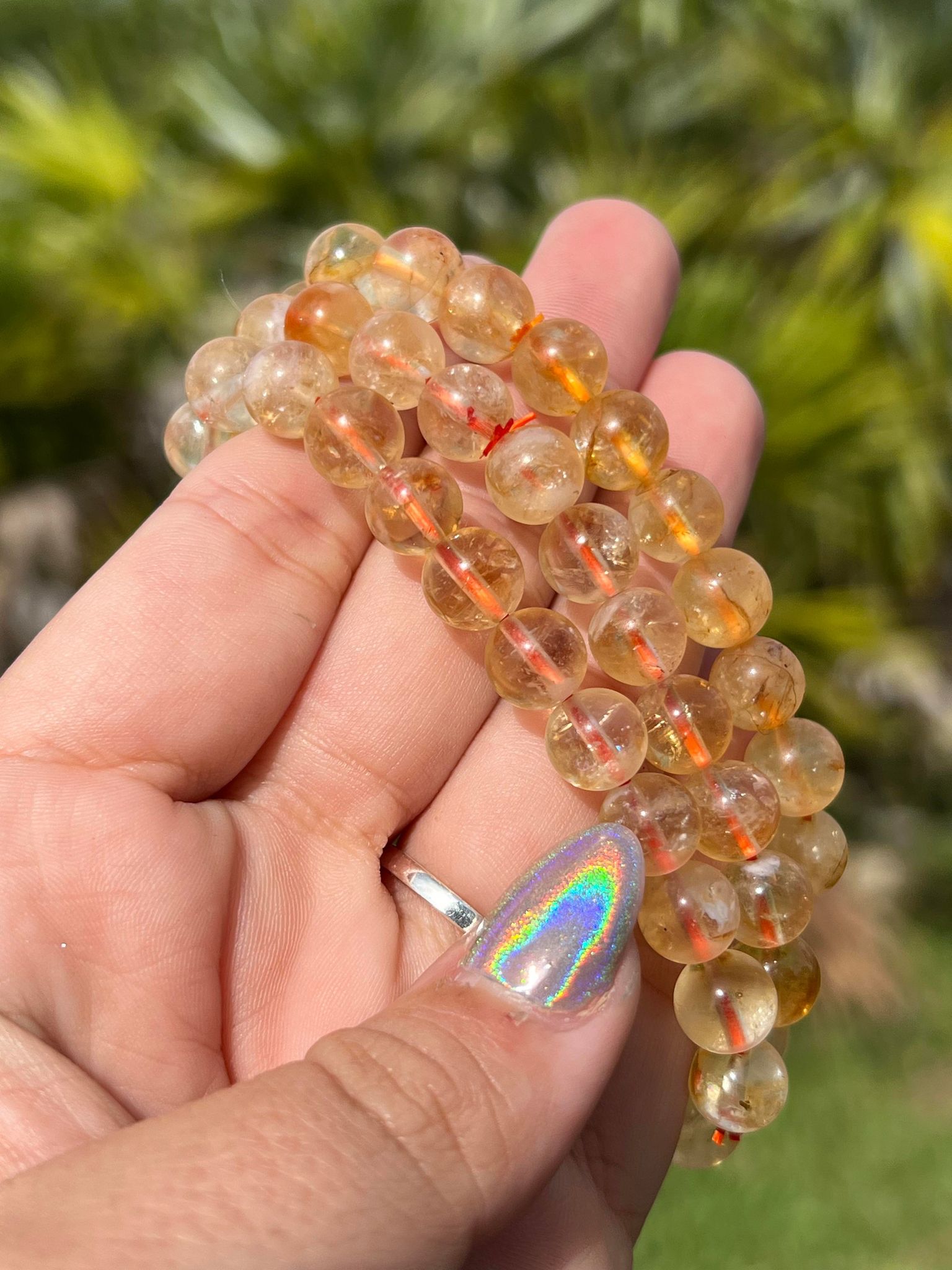 Citrine bracelet