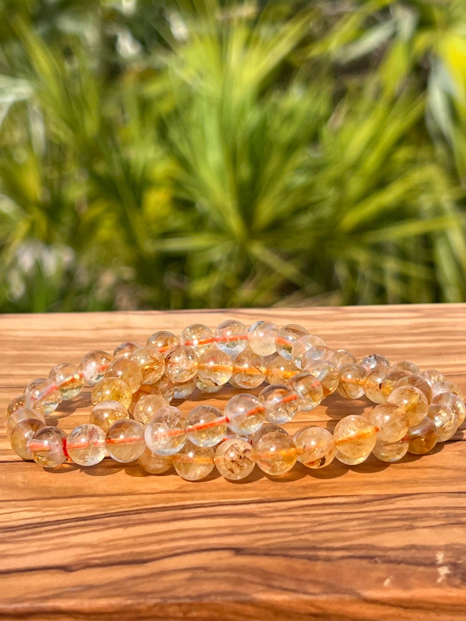 Citrine bracelet