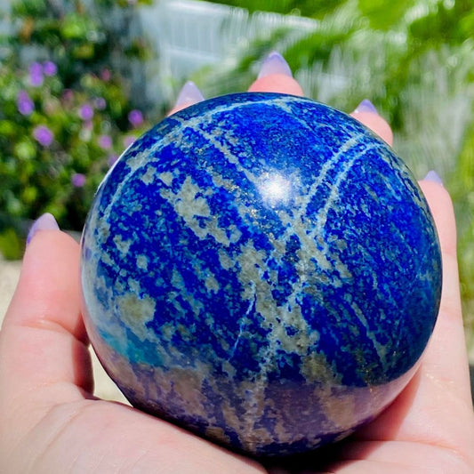Lapis Lazuli Large Sphere