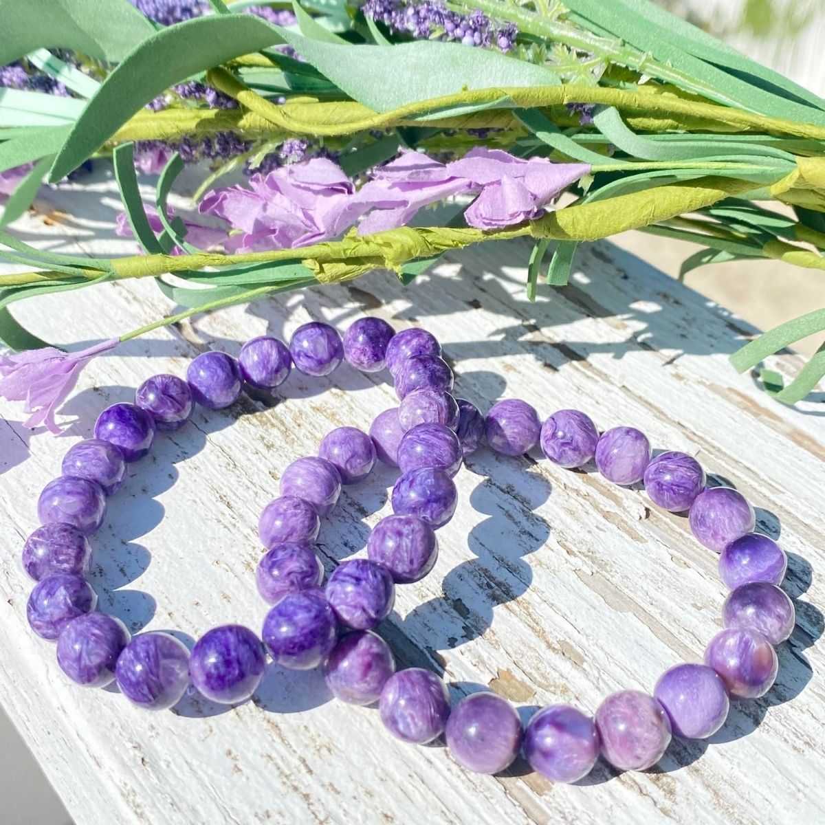 Rare High quality Charoite Bracelet💜