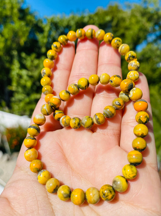 Bumble Bee Jasper Bracelet