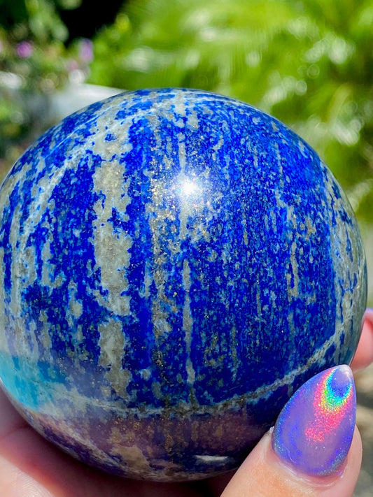 Lapis Lazuli Large Sphere