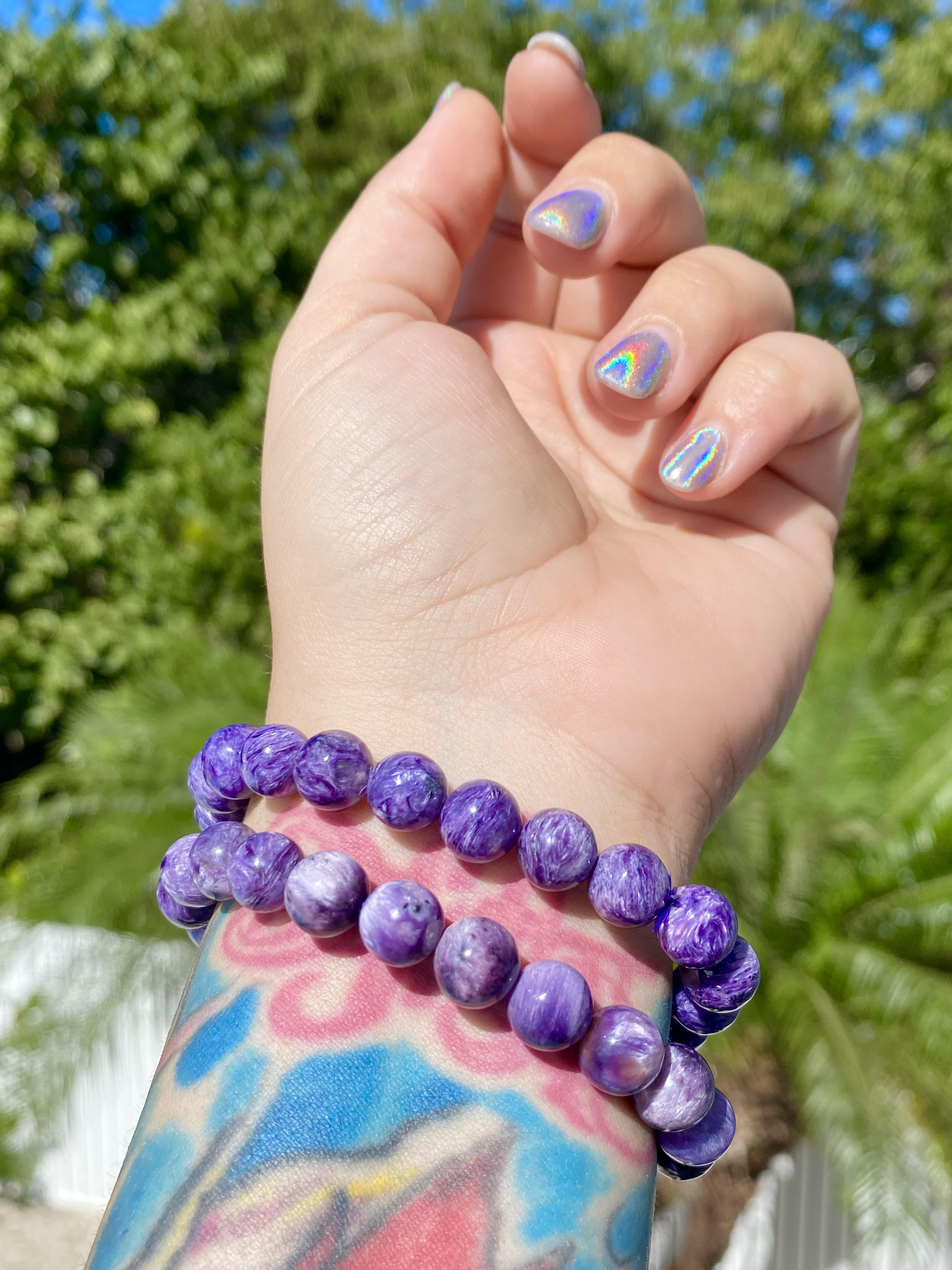 Rare High quality Charoite Bracelet💜