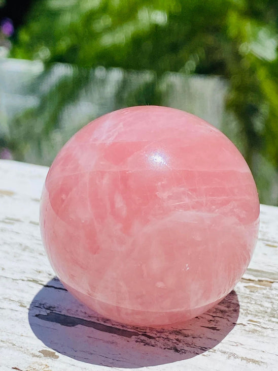 Starlite Rose Quartz Sphere