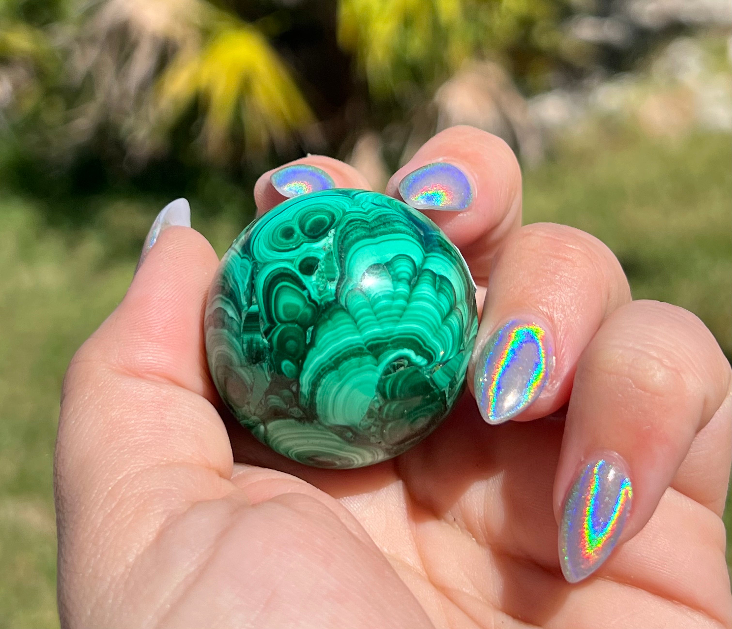 Malachite Sphere