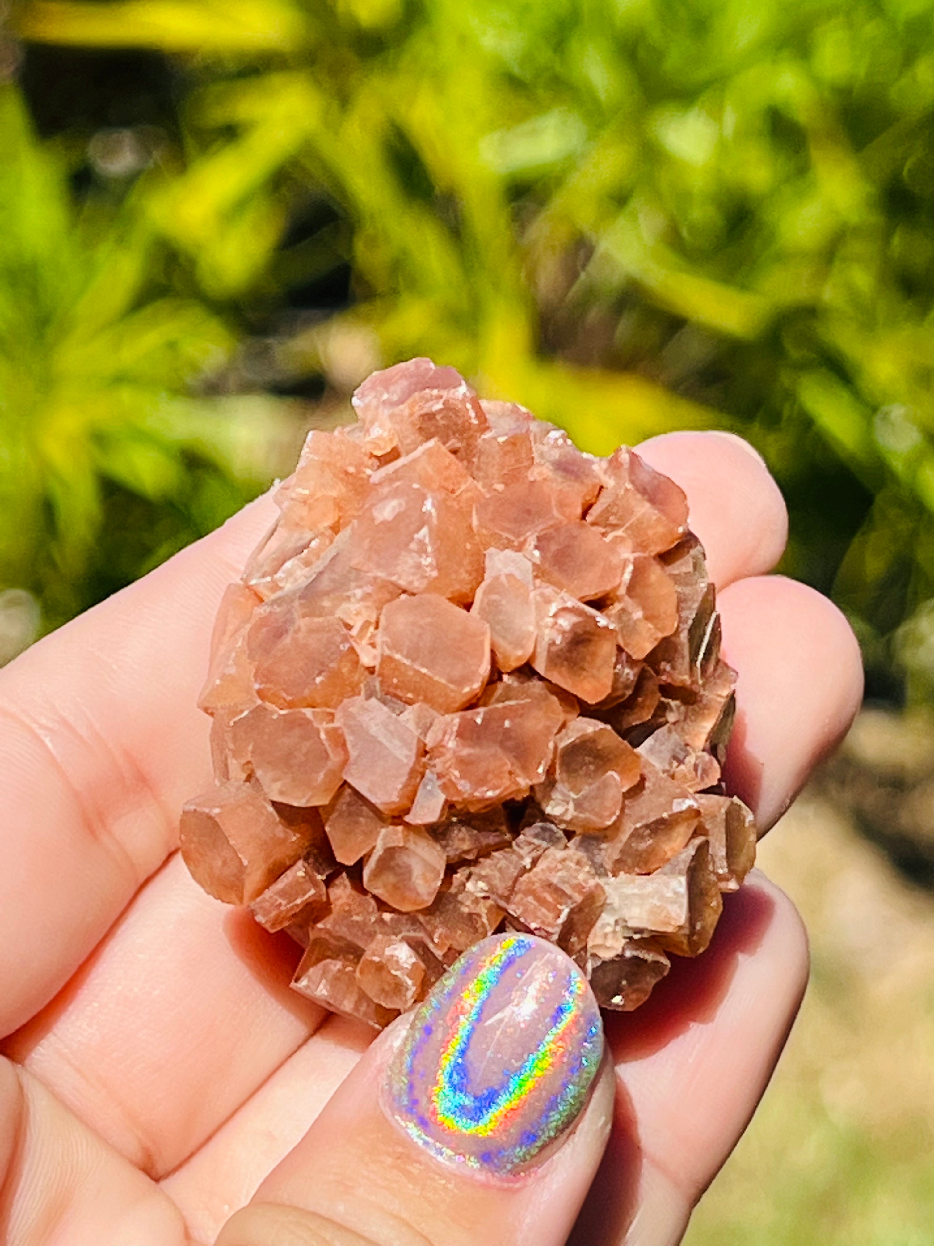 Raw Aragonite Cluster