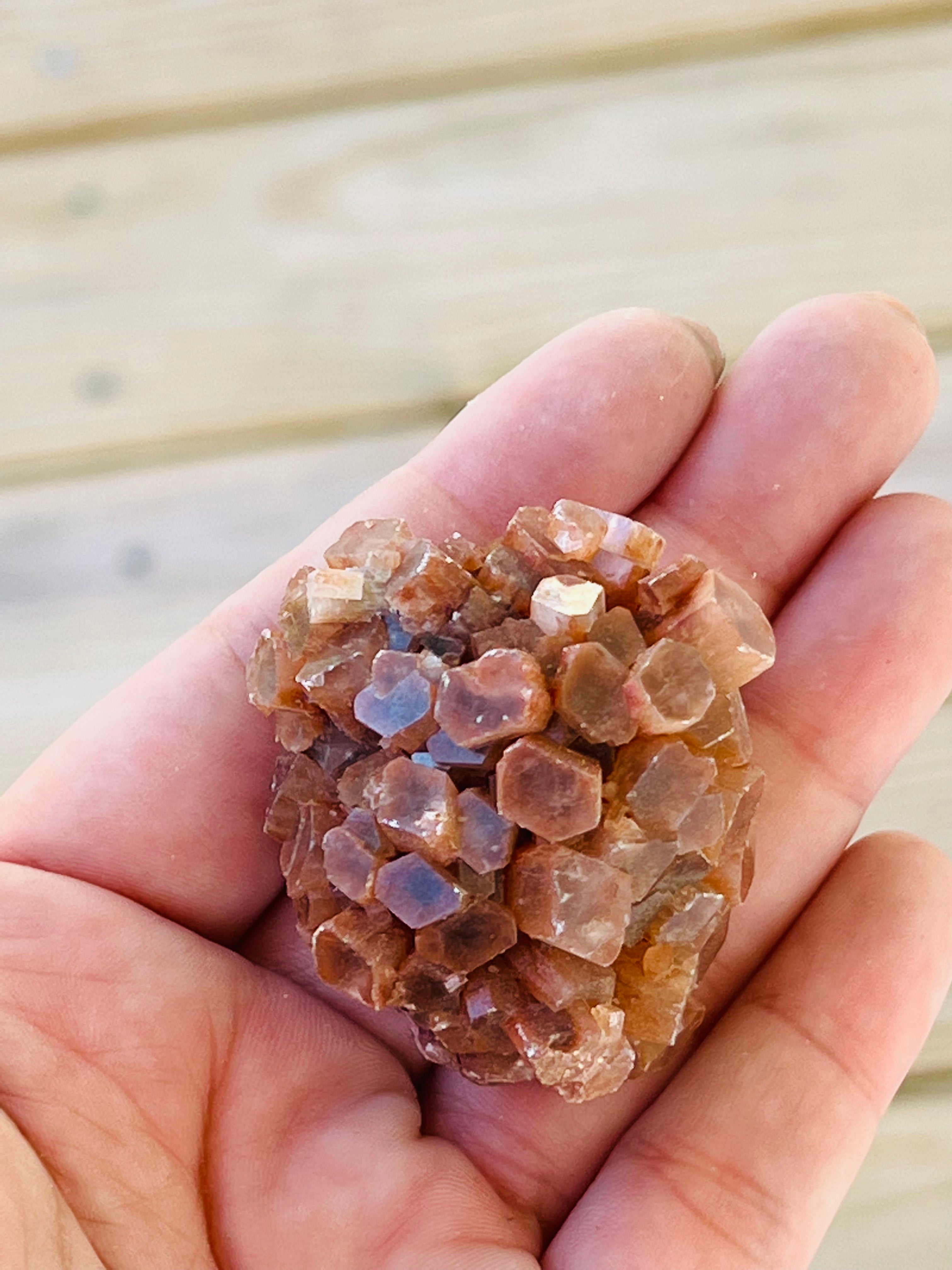 Raw Aragonite Cluster