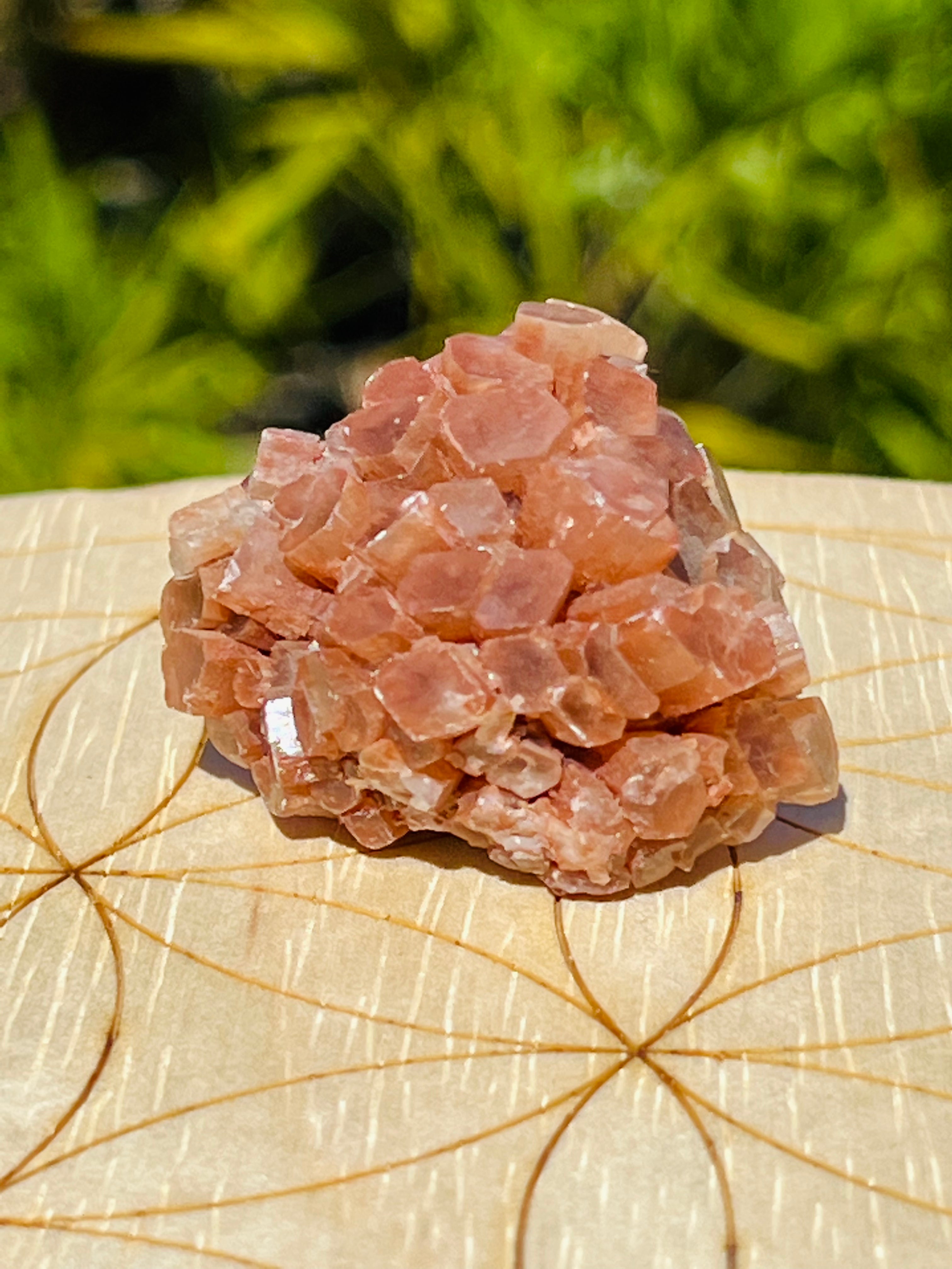 Raw Aragonite Cluster