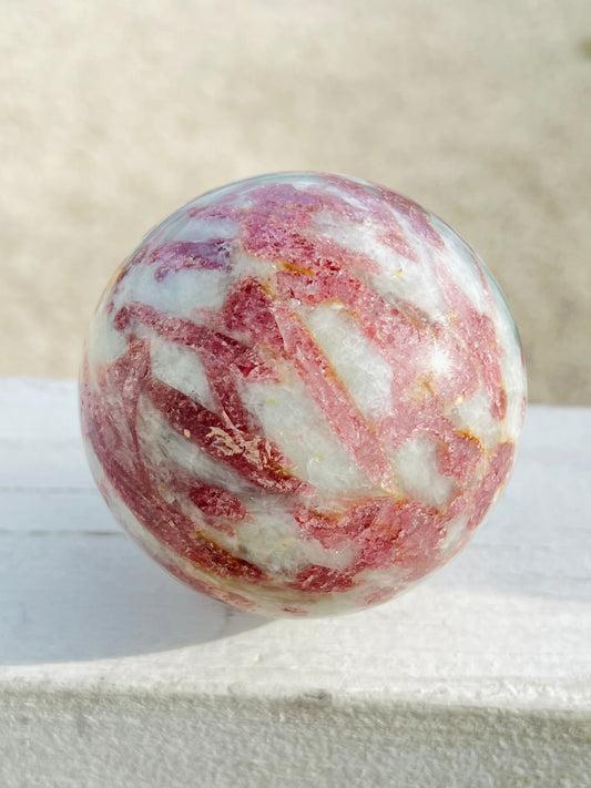 Pink Tourmaline Sphere (Large)