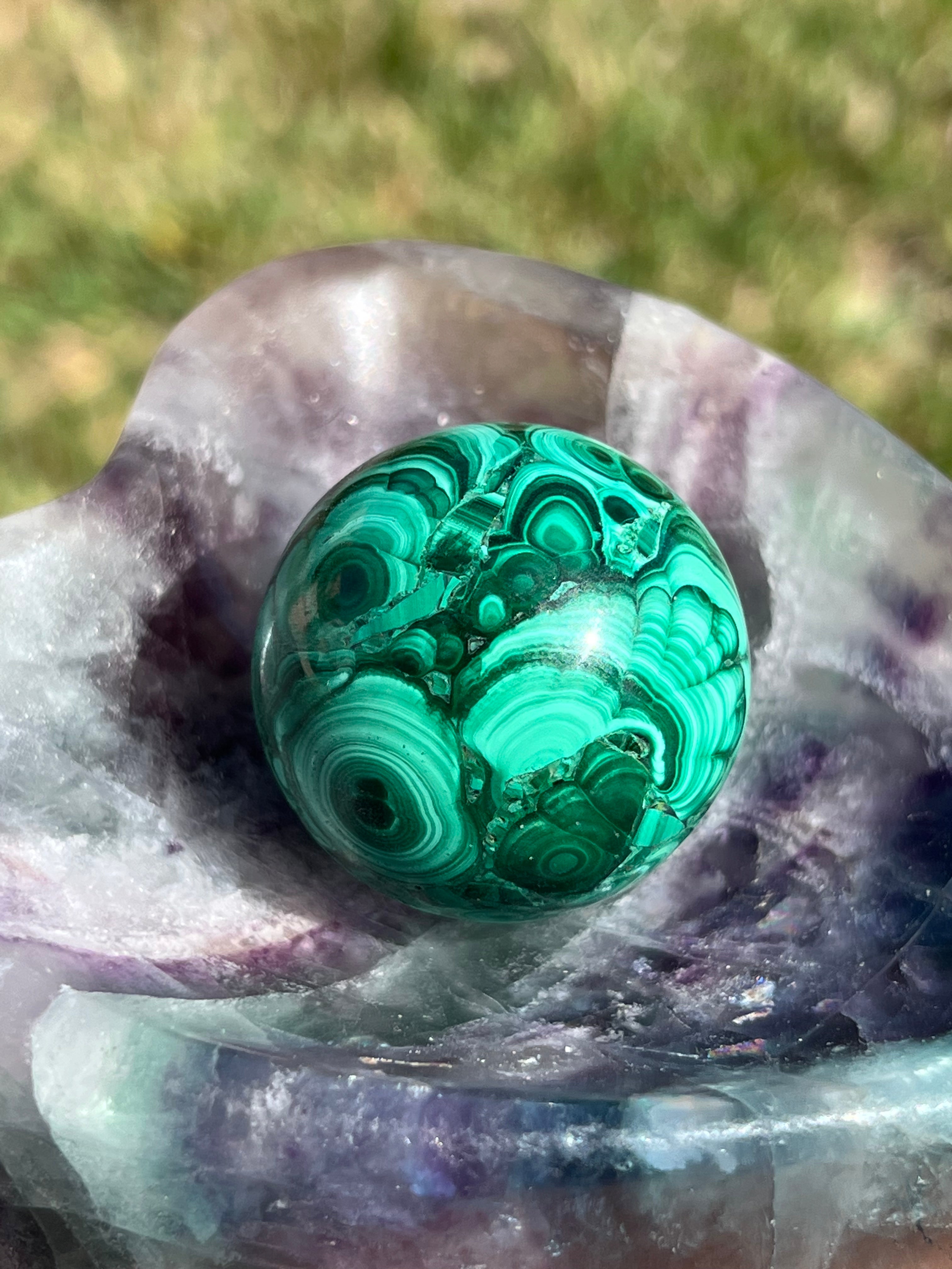 Malachite Sphere