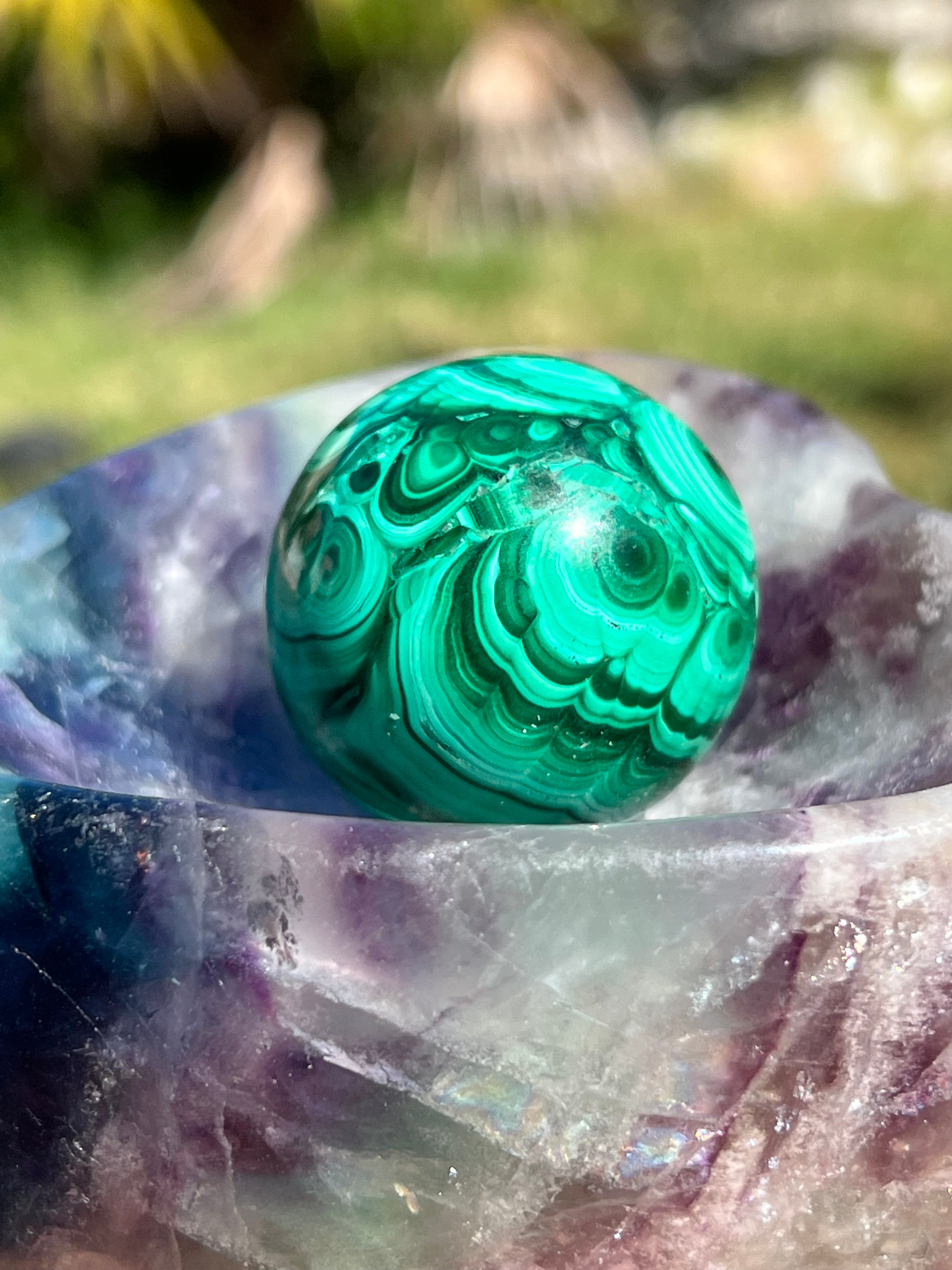 Malachite Sphere