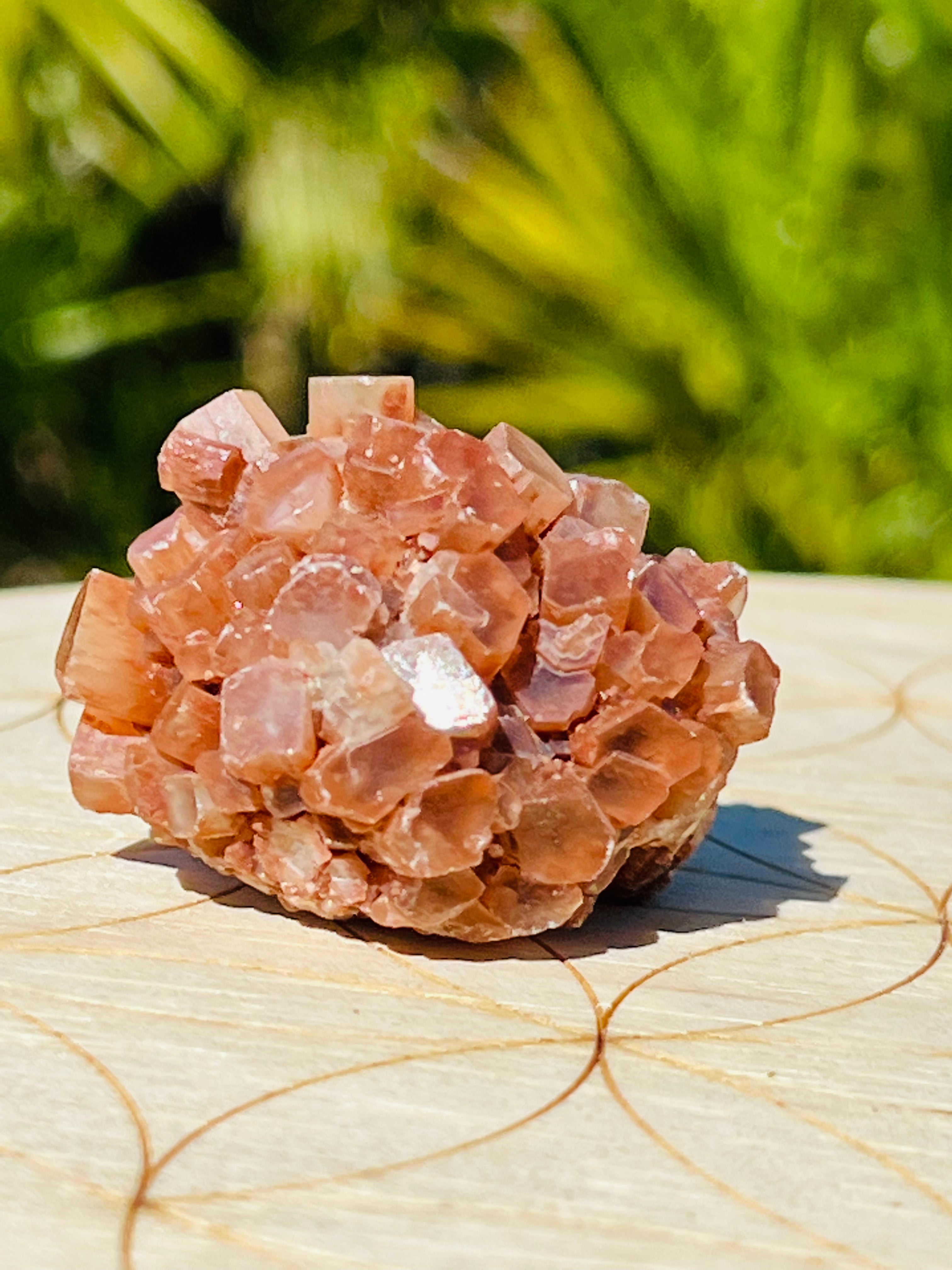 Raw Aragonite Cluster