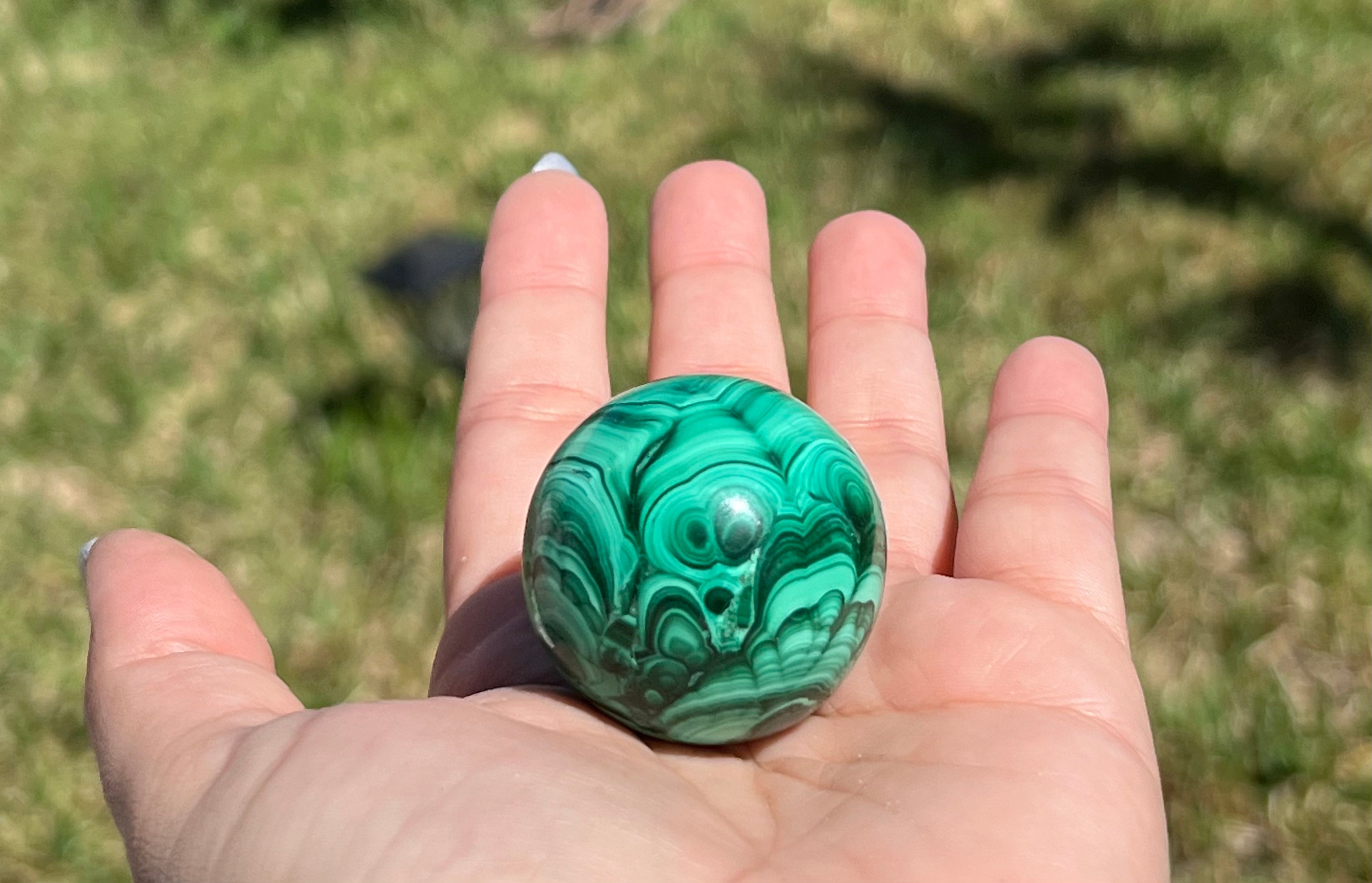 Malachite Sphere