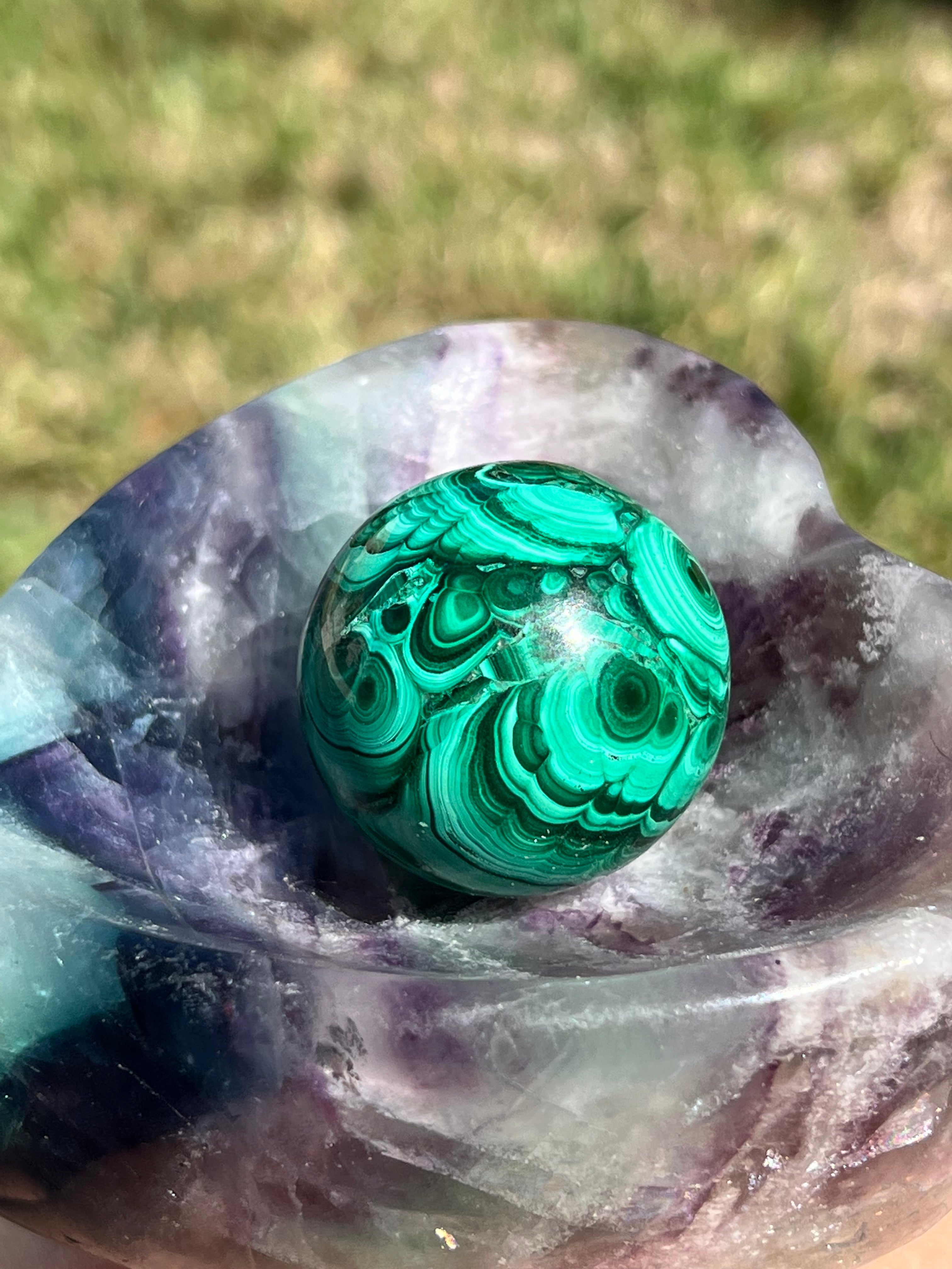 Malachite Sphere