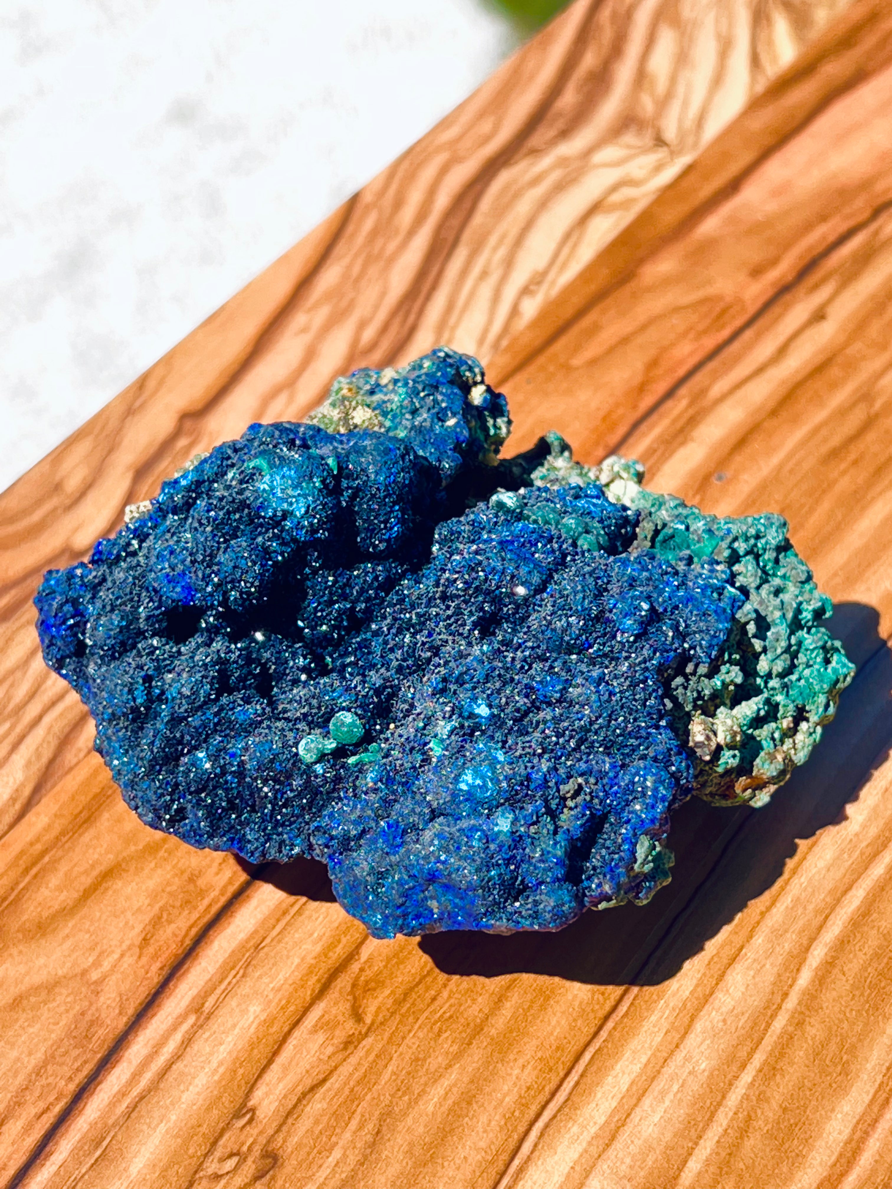 Raw Azurite & Malachite Large