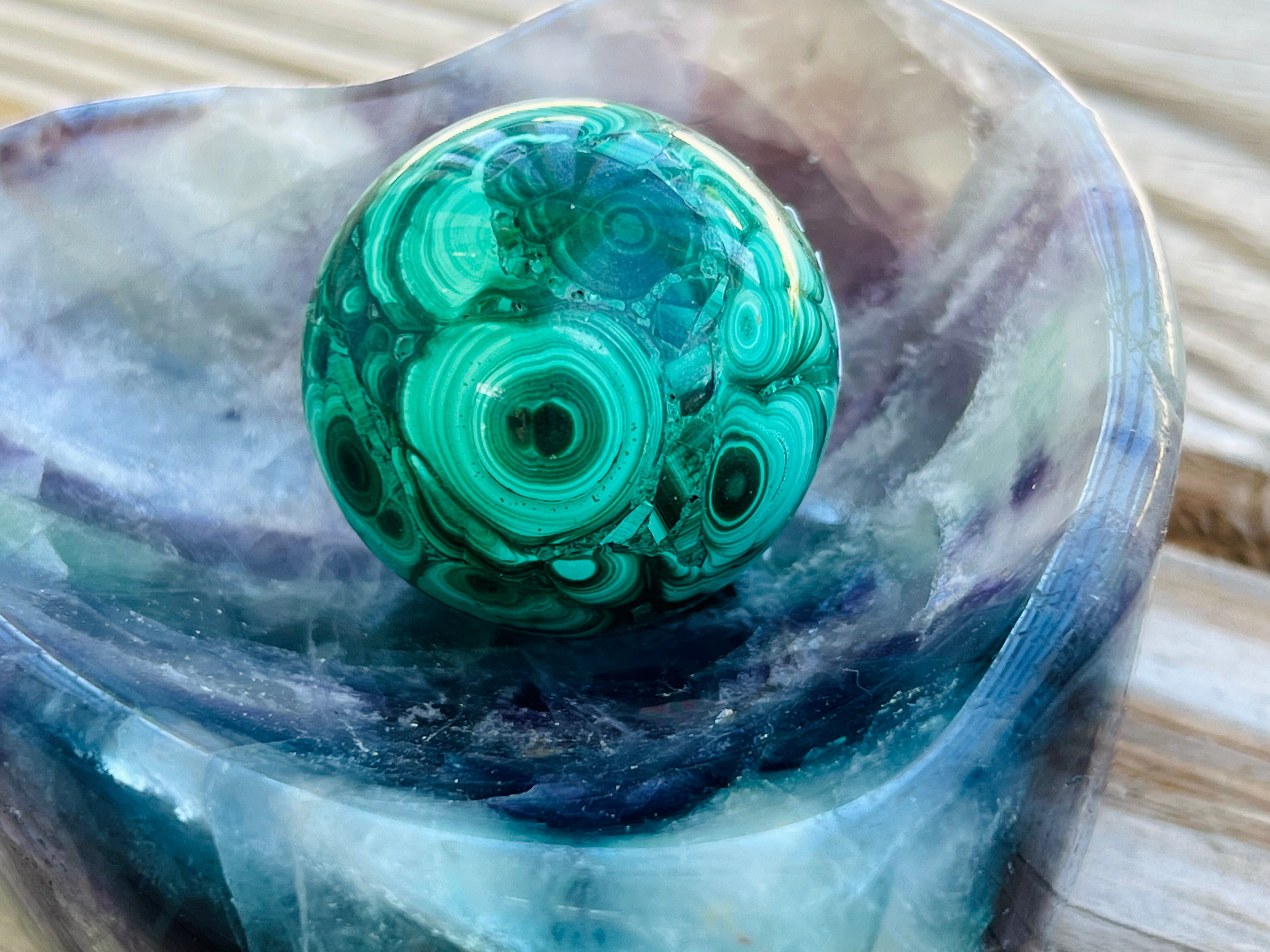 Malachite Sphere